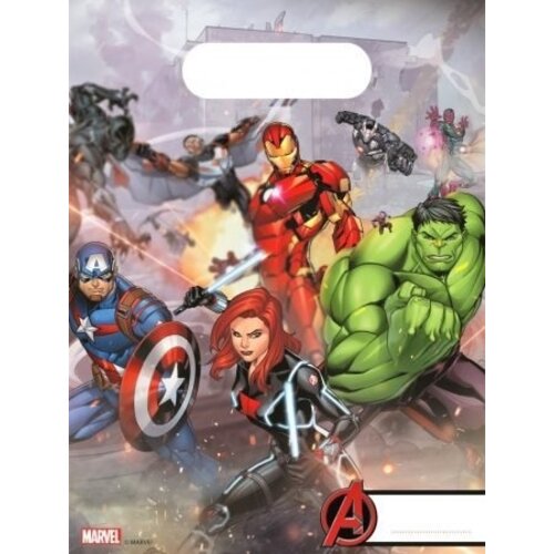 Avengers Avengers Uitdeelzakjes - 6 stuks
