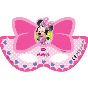 Minnie Mouse Minnie Mouse Maskers - 6 stuks