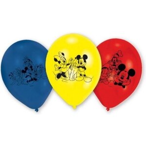 Mickey Mouse 6 Mickey Mouse Ballonnen - Disney