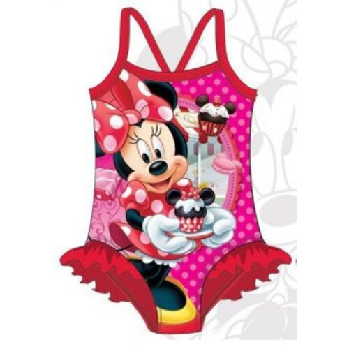 Minnie Mouse Minnie Mouse Zwempak Rood - Maat 128