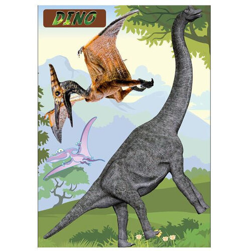 Dinosaurus / Jurassic World Dinosaurus Muursticker T-Rex - Klein