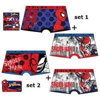 Spiderman Boxershort (set van 2) - Maat 116/128