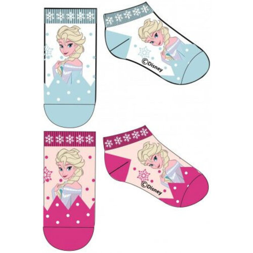 Frozen Disney Frozen Elsa Sneakersokken - 1 paar - Maat 31/34