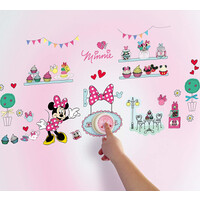 Minnie Mouse Deurbel met 40 Muurstickers - WorldsApart