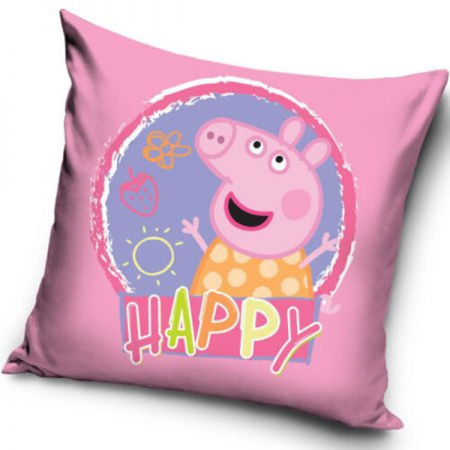 Peppa Pig Peppa Pig Kussen - Happy