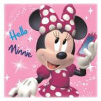 Minnie Mouse Magic Towel - Hello