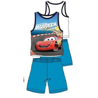 Disney Cars Shortama - Blauw - Maat 128