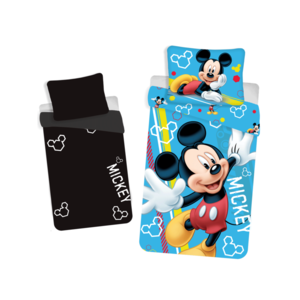 Mickey Mouse Mickey Mouse Dekbedovertrek Lightning in the Dark 140 x 200 cm Mickey Mouse Mickey Mouse Dekbedovertrek Lightning in the Dark 140 x 200 cm