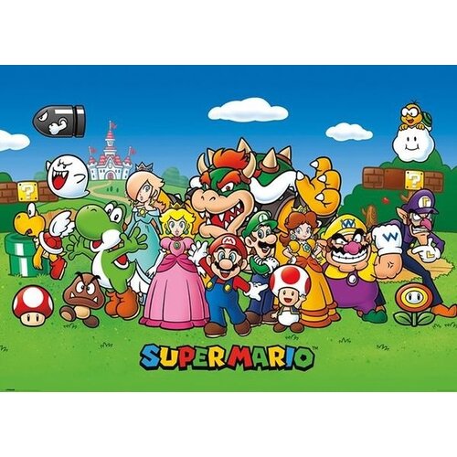 Super Mario Super Mario Bros Maxi Poster - Characters