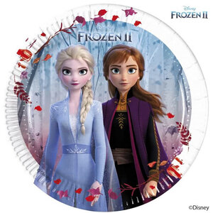 Frozen 8 Disney Frozen Gebaksbordjes - Frozen2