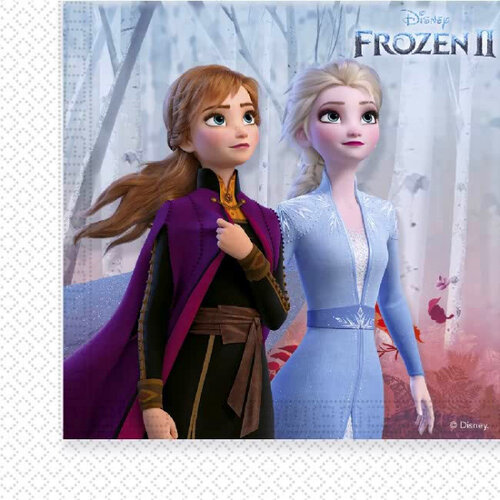 Frozen 20 Disney Frozen Servetten - Frozen2