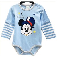 Mickey Mouse Rompertje Lange Mouw - Disney Baby