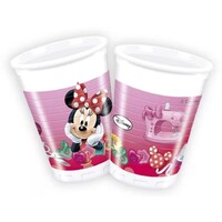 Minnie Mouse Feestbekers - 8 stuks