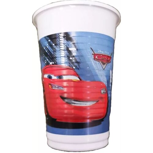 Cars Disney Cars Plastic Bekertjes - 8 stuks