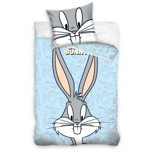 Looney Tunes Looney Tunes Baby Dekbedovertrek 100 x 135 cm - Bugs Bunny