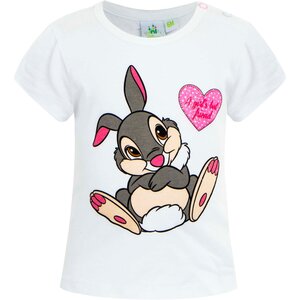 Bambi Bambi Stampertje Baby T-Shirt - Maat 86