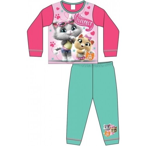 44 Cats 44 Cats Pyjama - Mint/Roze