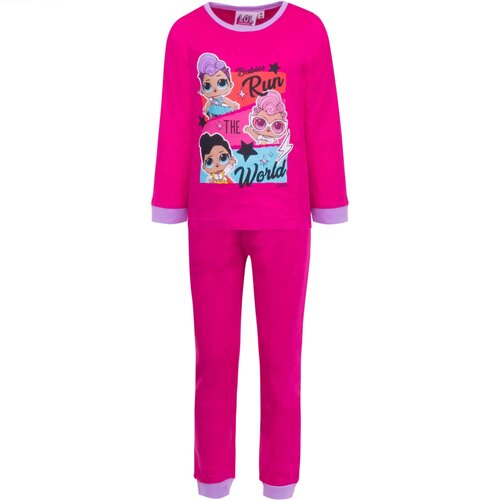 LOL Surprise LOL Surprise Pyjama Lila Bies - Run the World - Maat 98