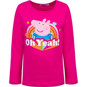 Peppa Pig Peppa Pig Longsleeve Shirt Fuchsia - Oh Yeah