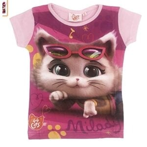 44 Cats 44 Cats T-shirt - Roze
