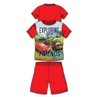 Disney Cars Shortama Friends Rood - Maat 128