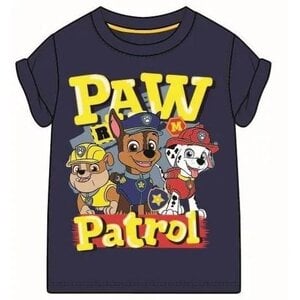 Paw Patrol Paw Patrol T-shirt - Donker Blauw - Maat 128