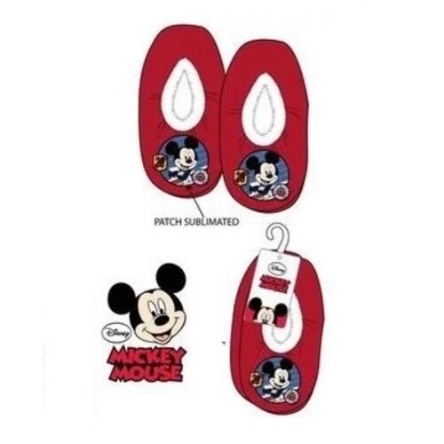 Mickey Mouse Mickey Mouse Pantoffel Slofjes - Rood