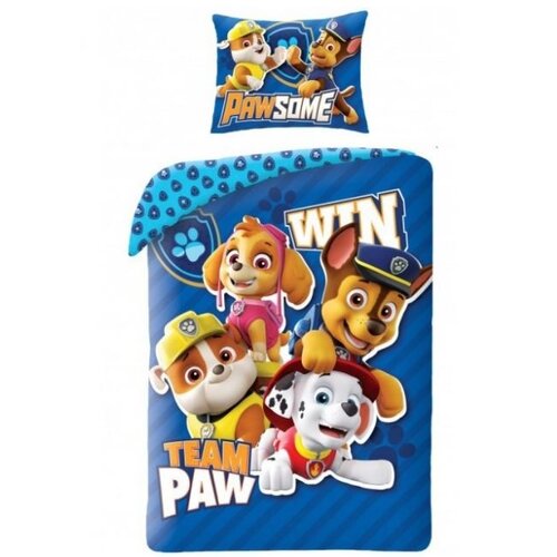 Paw Patrol Paw Patrol Dekbedovertrek 140 x 200 cm - Win Team Paw