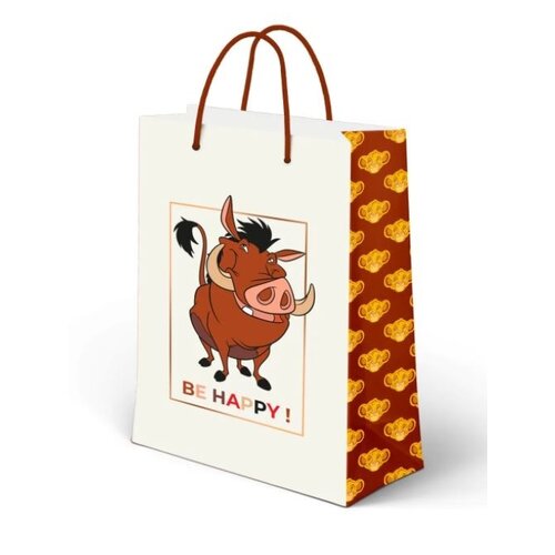 Lion King Lion King Geschenktas / Giftbag M - Disney - Pumbaa