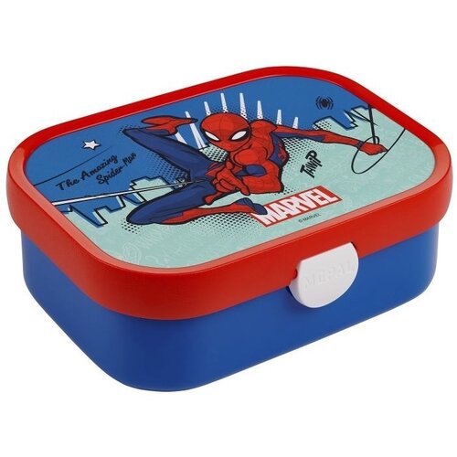 Spiderman Spiderman Lunchset: Broodtrommel met Pop-up Beker - Mepal