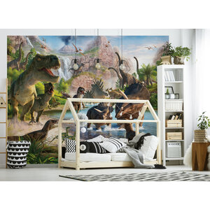 Dinosaurus / Jurassic World Dinosaurus Posterbehang - Walltastic