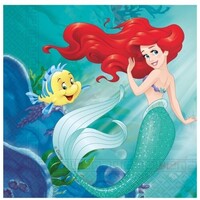 Disney Princess Ariel Servetten - 20 stuks