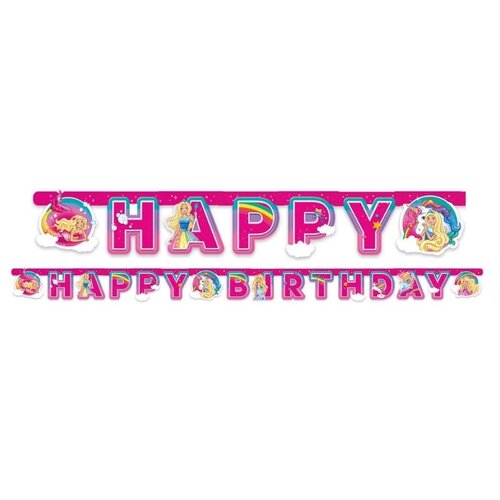 Barbie Barbie Letterslinger 'Happy Birthday'
