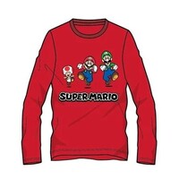 Super Mario Longsleeve Shirt - Rood