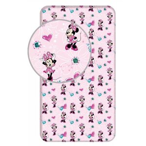 Minnie Mouse Minnie Mouse Hoeslaken 90x200 cm - Disney