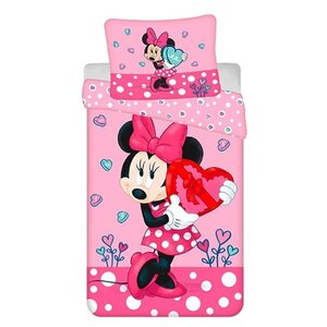 Minnie Mouse Minnie Mouse Dekbedovertrek 140 X 200 cm - Heart