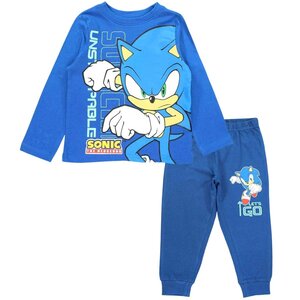 Sonic Sonic Pyjama Blauw - Sega