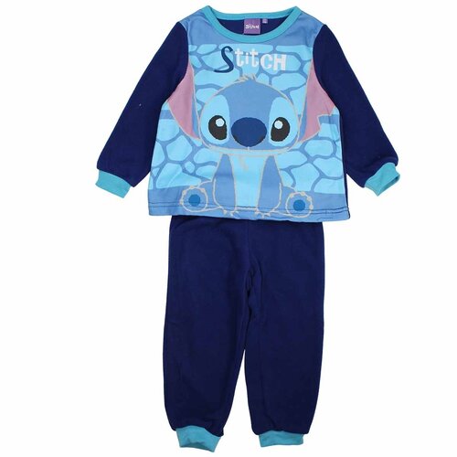 Lilo en Stitch Lilo en Stitch Fleece Pyjama - donker Blauw