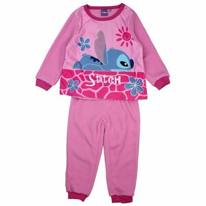 Lilo en Stitch Lilo en Stitch Fleece Pyjama - Licht Roze