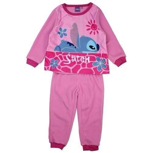 Lilo en Stitch Lilo en Stitch Fleece Pyjama - Licht Roze