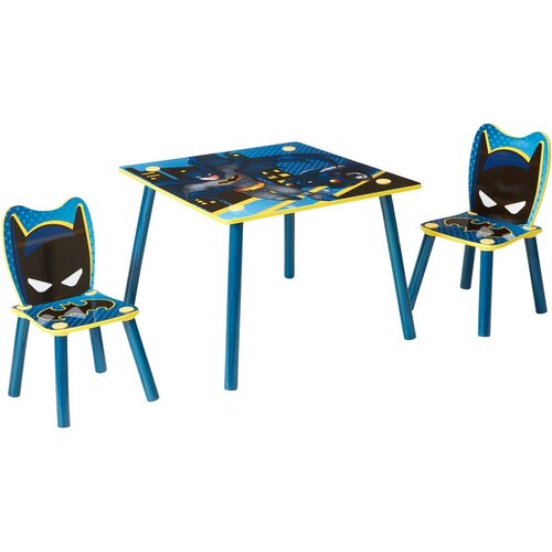 Batman & Superman Batman Tafel met 2 Stoelen