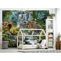 Jungle Dieren Poster Behang - Walltastic