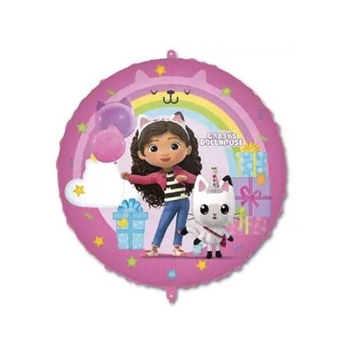 Gabby's Poppenhuis Gabby's Poppenhuis Folie Helium Ballon - Hervulbaar