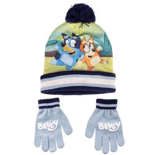 Bluey Bluey Winterset - Handschoenen en Muts
