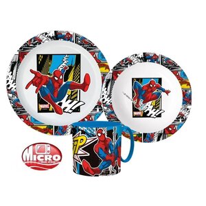 Spiderman Spiderman Kinderservies met Mok - Magnetron