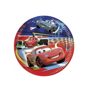 Cars 8 Kartonnen Disney Cars Bordjes - 23 cm