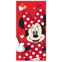 Minnie Mouse Badlaken  / Strandlaken Rood - Disney