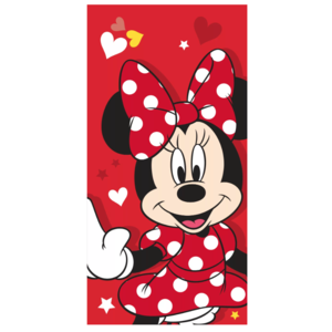 Minnie Mouse Minnie Mouse Badlaken  / Strandlaken Rood - Disney