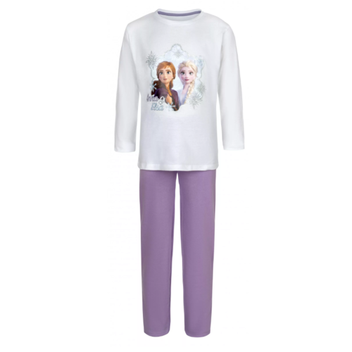Frozen Disney Frozen Pyjama - Lila/ Wit
