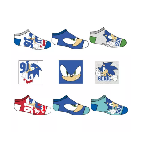 Sonic Sonic Sneakersokken - 3 paar